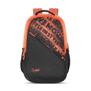 Skybags Fuse Plus 02 (E) Laptop Backpack Orange Polyester Onesize, 22 L