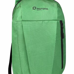 Murano Louis 10ltr Small Casual day backpack/Office Bag | Travel Bag | School Bag | College Bag | Versatile bag For Men & Women |For Girl & Boy (Green)