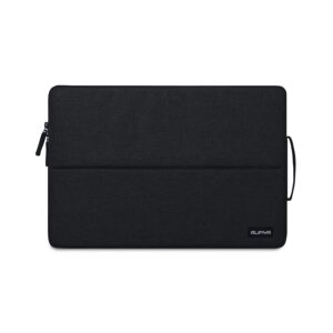 Alifiya Polyester Tablet Sleeve/Laptop Sleeve Bag/Case Cover Upto 11.6 Inch for iPad/Samsung Galaxy/Lenovo/Realme/Mi (Black_L25)