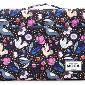 MOCA Compatible 360 Protective Laptop Sleeve Hand Bag for 12 13 in Laptop Case Bag Sleeve for Surface Pro,New M1 MacBook Air/Pro 13 in,MacBook 12″,Ipad Pro 12.9 Tablet Laptop Sleeves Sleeve Bag,Black