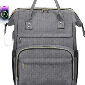 Contacts Unisex Laptop Backpack, 15.6 Inch Work Backpack Purse Waterproof Anti-theft Travel Back Pack with USB Charging Port……