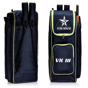 Grow wings Cricket Kit Bag Light Weight Kit Bag for Cricketer (black)