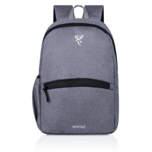 SPENZ BAGS Saffron Mini Laptop Bag School & College Backpack Bag for Boys & Girls | Casual College Bag for boys & girls (GenZ)