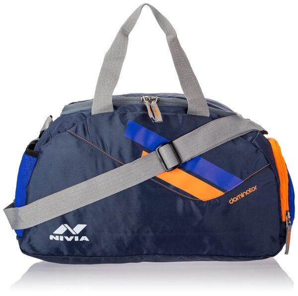 Nivia Dominator Polyester Duffle Bag, (Royal Blue)