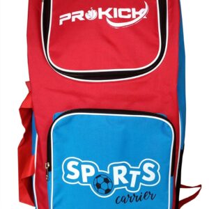 Prokick Sports Carrier Multi Utility Sports Cricket Bag – (Red/Sky Blue)