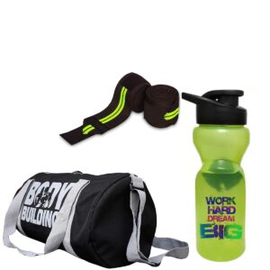 AV Brands Sport Bag for Gym for Men Combo Gym & Fitness Kit