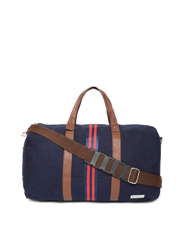 BAD HABIT Blue Spacious & Stylish Canvas Duffel Bag