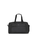 Carriall Gym Duffle Travel Bag 23 L | Small Cabin/Trolly/Luggage Bag | with Durable Polyester, Adjustable Strap | Main Compartment with Multi-Pockets | Gym Duffle Bags for Men & Women (Black)