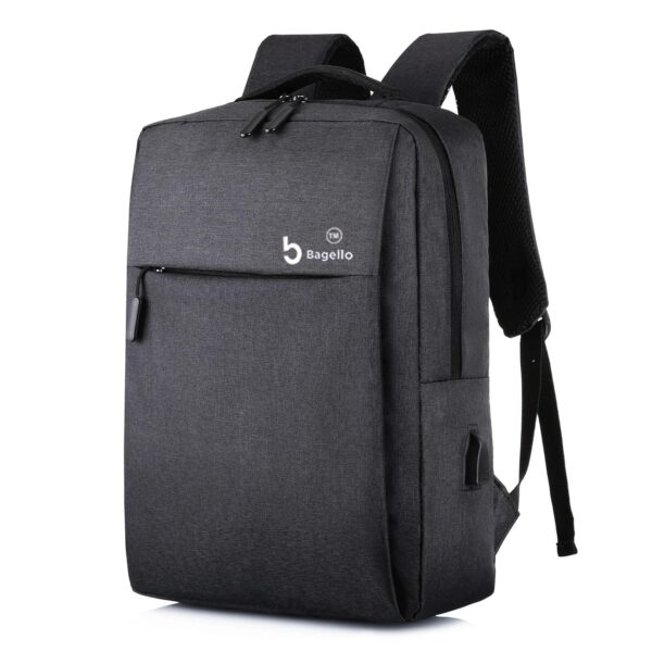 Bagello bag Anti Theft Water Repellent 15.6 Inch Laptop Backpack Bag with USB Charging Port